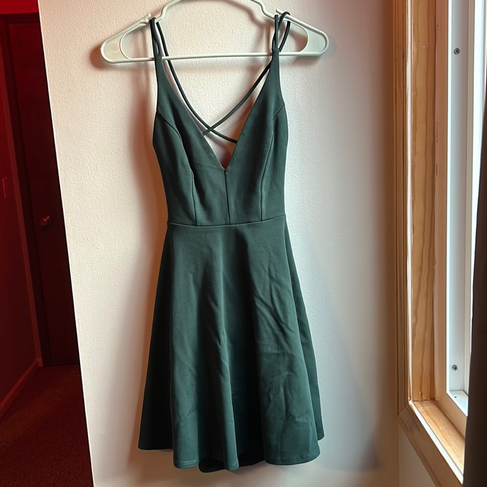 Crossback Hocoming Dress